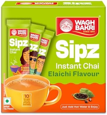 Wagh Bakri Elaichi Instant Tea Premix 140G