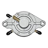 DF52-176 Gas Vacuum Fuel Pump, Compatible with Mikuni Snowmobile Fuel Pump Kit 42-5310 14-2221 DF52 DF-52 Dual Outlet for Watercraft