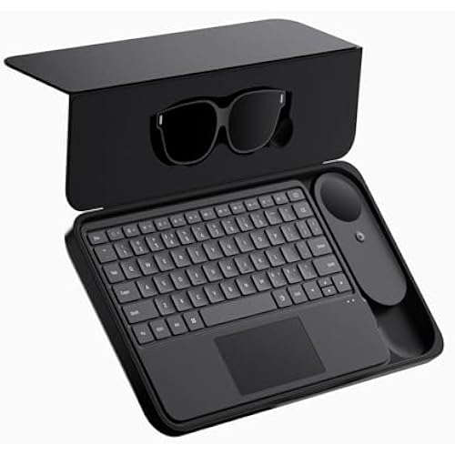 INAIR 2 Pro Elite Suite, All-in-One AR Glasses Bundle with Spatial Pod & Wireless Keyboard, 6-Screen Expansion, Real-Time 2D to 3D, PC Streaming, 3DoF Smart Glasses System