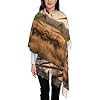 GeRRiT Pheasant Hunting Scarf, Winter Warm And Soft Ladies Shawl Scarf #2