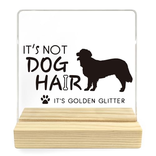 Mancheng-zi Golden Retriever Gifts for Women Men, It's Not Dog