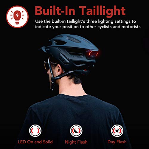Casco Sena R1 EVO Smart para ciclismo en carretera con sistema de intercomunicador de malla 4