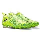 Phenom Elite Rick and Morty Football Cleats - Quantum Speed 2.0 (Yellow, US Footwear Size System, Adult, Men, Numeric, Medium, 9)