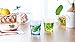 SCANDINOVIA - 8 oz Unbreakable Premium Juice Glasses Kid Cups- Set of 4 - Super Grade Acrylic Plastic Tumbler Cups - Perfect for Gifts - BPA Free - Dishwasher Safe - Stackable - Reusable