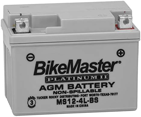 BikeMaster AGM Platinum II Battery MS12-4L-BS for KTM 350 EXC-F 2012-2014