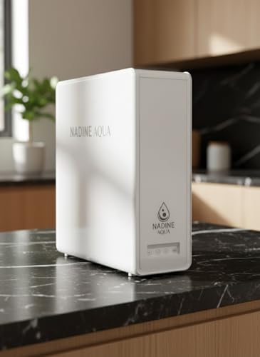 NAQ-M8-PRO Advanced RO Water Purification System | 11 Stage Filtration + Alkaline Balance | UV Sterilisation | Tankless | Smart Digital Tap | Ultra Fast Flow 800 GPD (White)