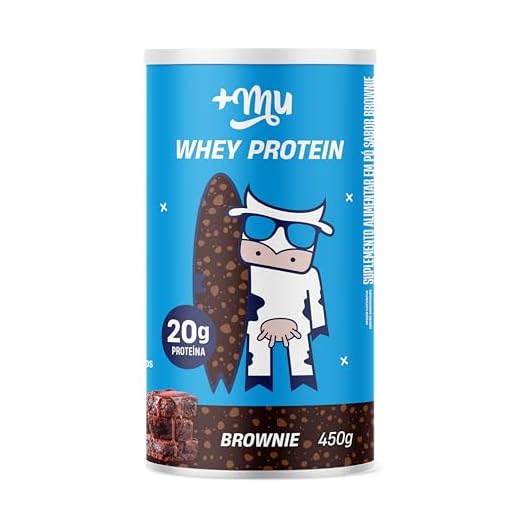Mais Mu - Pote Proteína - 450g - Brownie