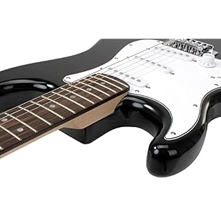 Rocktile Pro ST3-BK Lefty Set Guitares Eléctriques - Les Beatles, Paul McCartney, John Lennon, RIngo Starr, George Harrison Rocktile Pro ST3-BK Lefty Set Guitares Eléctriques – Image 3