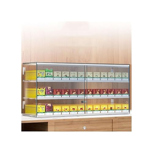 Présentoir à cigarettes automatique sécurisé avec serrure