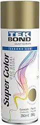 Tinta Spray Dourado Aerossol TekBond Uso Geral 350ml/250g
