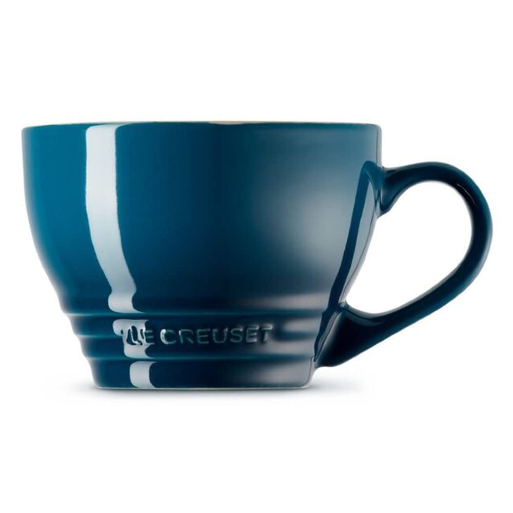 LE CREUSETStoneware Grand Mug, 400ml, Deep Teal, 70304406420002