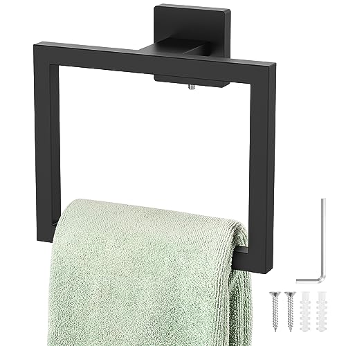 bath towel rings square