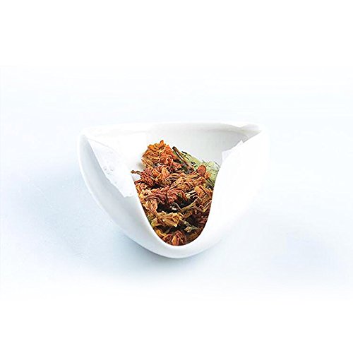 Miniatura 4 de Lwxljmjzc-Recipiente De Té Cha He De Porcelana Blanca De 11x4cm, Bandeja De Pesaje De Granos De Café, Presentación De Té De Hojas Sueltas, Accesorio De Té, Cuchara De Té