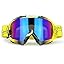Camo Yellow Frame + Blue Lens