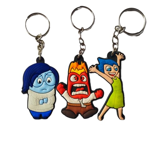 Chaveiro Emborrachado Divertidamente Desenho Filme Retrô Clássico Criança Resistente Decorativo Fã G