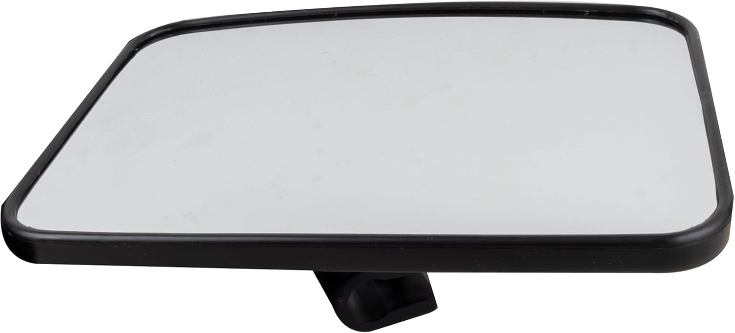 MAYO Espejo retrovisor Ama Tractor 230x180 mm: Espejo retrovisor para tractor Fiat referencia original 5126233 y 9958752, Abrazadera de conexión diámetro 18-20 mm, Made in Italy - 4