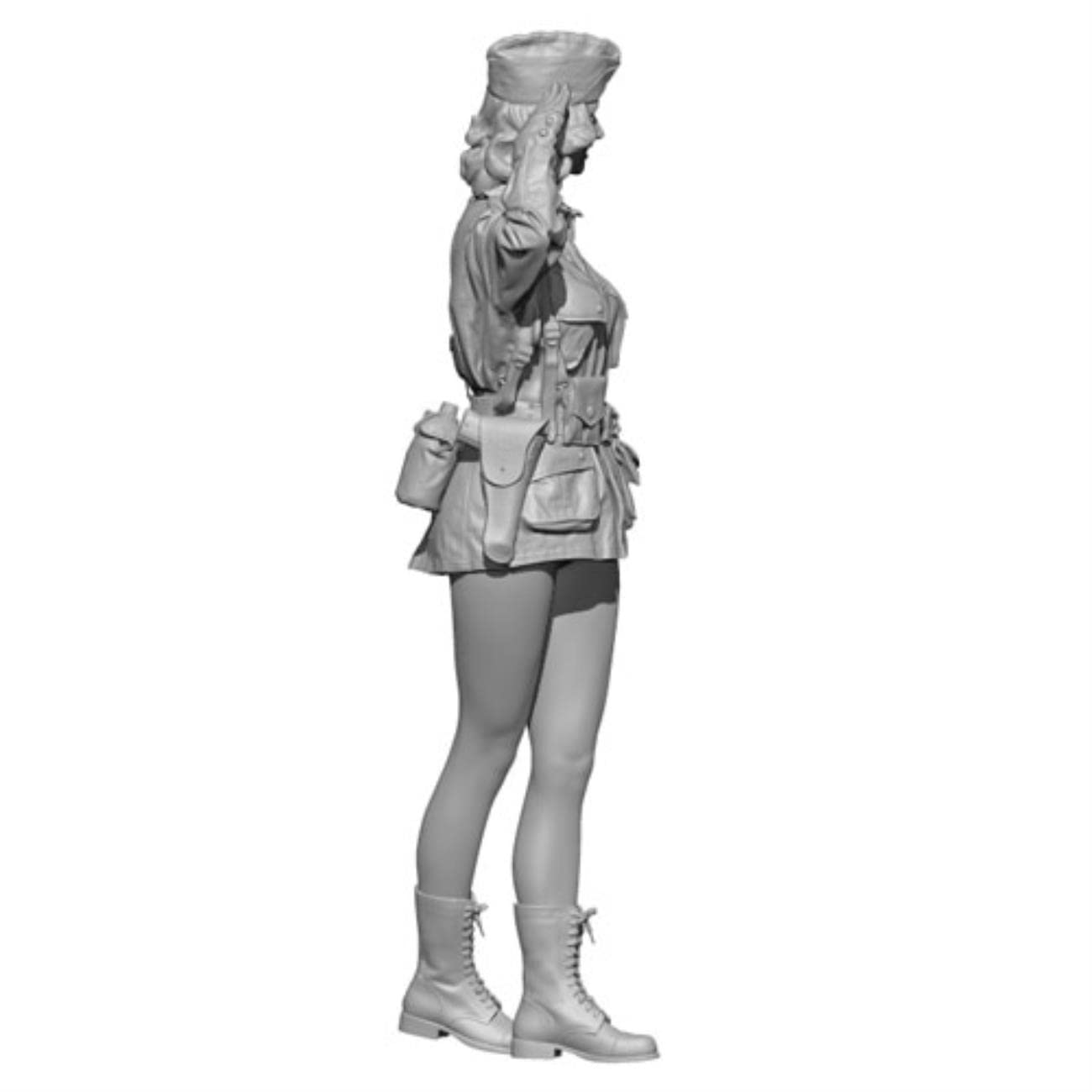 Kits de Figuras en Miniatura de Resina 1/9 GK, Kit sin Pintar sin Montar