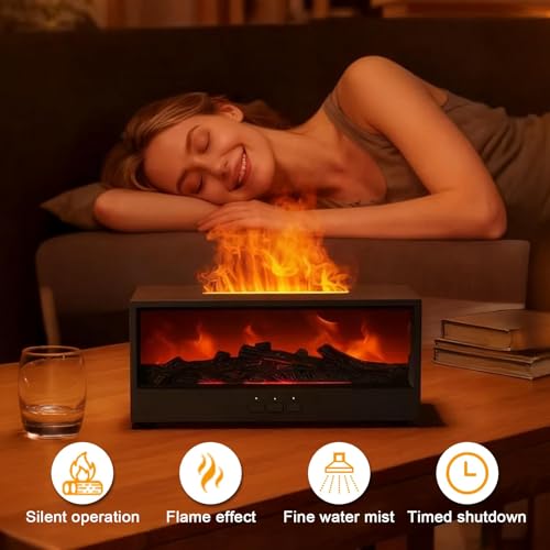 Humidificateur diffuseur d'huiles essentielles de 150ml avec minuteries intégrées