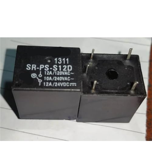 Relais électromécanique SR-PS-S12D 12V 5 broches miniature monostable