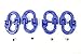 1/2 Inch Grade 100 Blue Hammerlock (4 Pack)