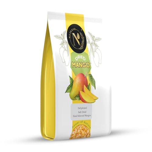 Navkaar Premium Dried Mango Slices 400gm | 100% Natural Dehydrated Mango...