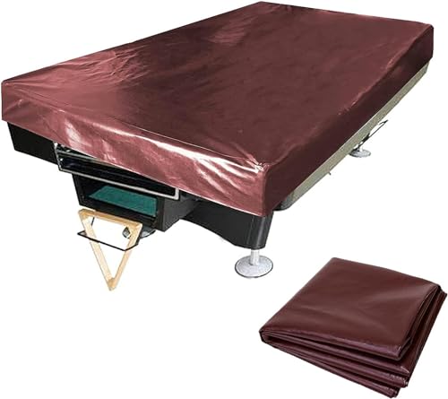 Cubierta de mesa de billar rectangular en cuero sintético de alta calidad 2