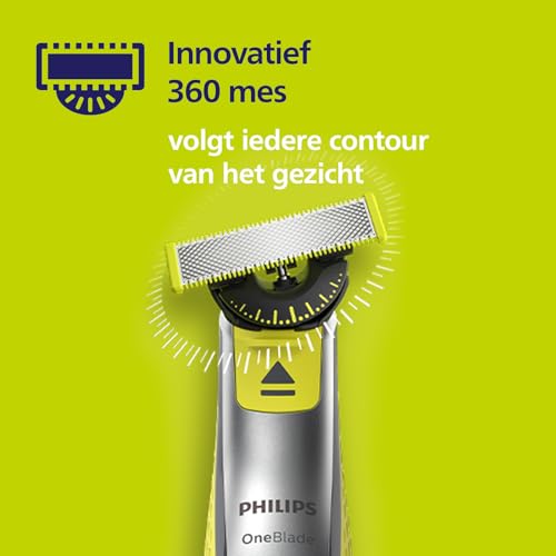 Philips OneBlade Original 360 mesjes, geschikt voor alle OneBlade- en OneBlade Pro-modellen, 2 stuks (model QP420/60) - Afbeelding 6