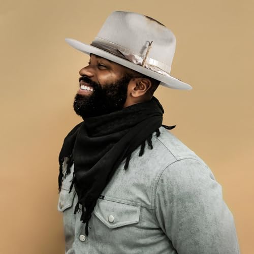 Image of Open Road Hat Fedora Hat Pure Wool Felt Hat Vintage Rancher Hat Airway Vented Panama Hats for Men Women