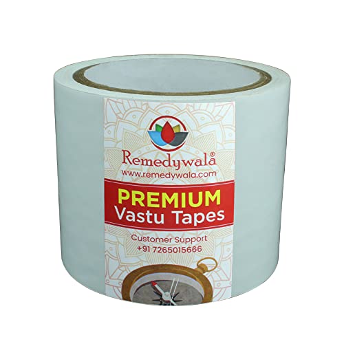Image of REMEDYWALA Vastu White Color Floor Tapes (3.25 Inch Wide) (20 Meter long)