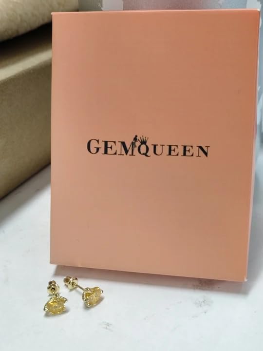 Moissanite Earrings Studs : 18K White Yellow Gold Plated 925 Sterling Silver Earrings Hypoallergenic Dragon Claw Stud for Women Men Yellow D Color VVS1 Clarity 2CT - Image 7