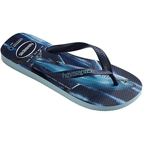Chinelo Conservação Internacional, Havaianas, Adulto Unissex, Azul Water, 41/42