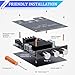 ZK-1002T 200W Bluetooth Amplifier Board 2.0 CH Audio Amp with Treble and Bass Control HiFi Power Amp Board BT and AUX Input DC 9-24V Stereo Amplifier Module for DIY Speaker with Power Cable