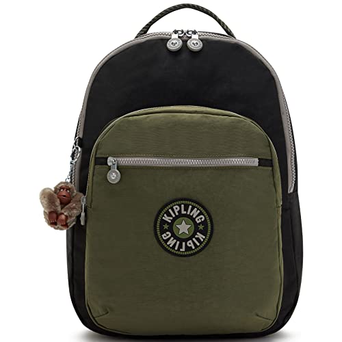Kipling Seoul Large 15" Laptop Backpack Jaded Green Cbv2 #TOP2