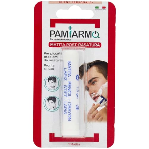 Styptic Pencil 7.5g - Italian Top Quality - Stops Bleeding Aluminum Based After shave