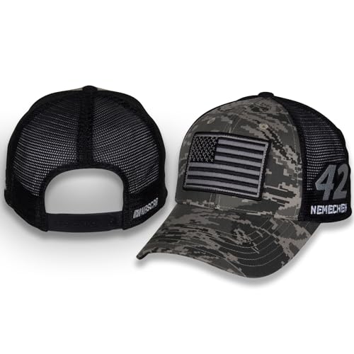 Gorra Snapback Negra Malla John Hunter Nemechek miniatura 1