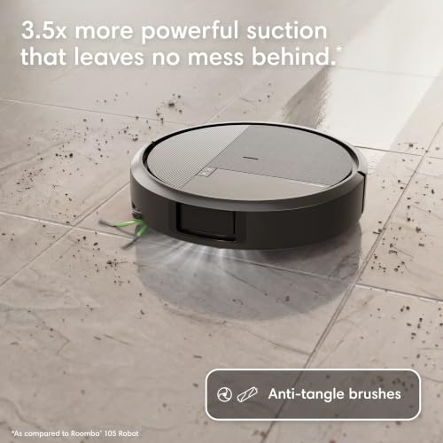 Image of iRobot Roomba Plus 575 Robot Vacuum & Mop Combo, 25,000Pa Suction, PrecisionVision AI Obstacle Avoidance, 90 Days Emptying, Multifunction Dock, Self‑Cleans, Heated Wash & Dry, Lifting Spinning Mops