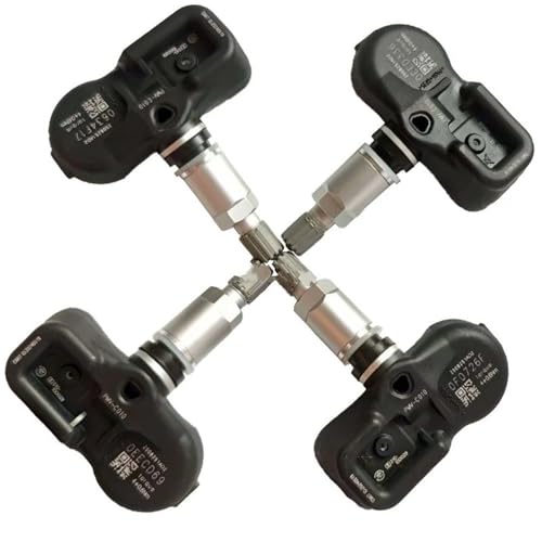 Capteur de pression des pneus PMV-C010, lot de 4 valves de gonflage électroniques pour berline