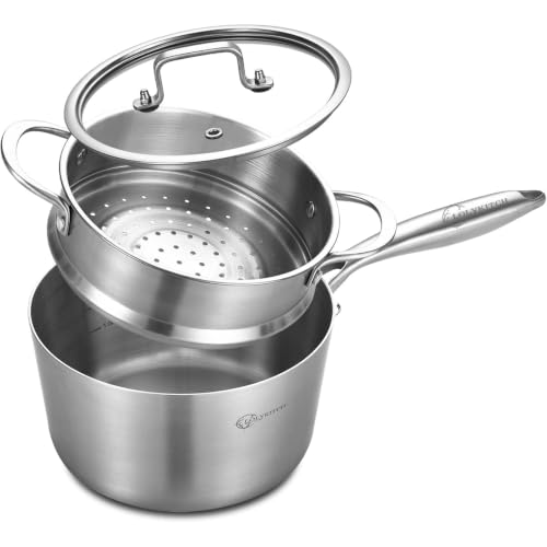 LOLYKITCH 3 Qt Steamer Saucepan
