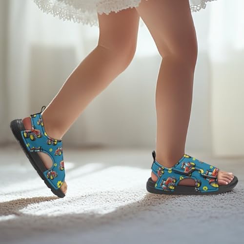 Kids Sandals Summer Non-slip Open Toe Slippers for Boys Girls Toddler Little/Big Kid Outdoor Sandals Casual Shoes4