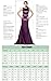 Mermaid Sequin Sparkly Prom Dresses Off Shoulder Bodycon Long Satin Ruched Formal Gowns with Slit Fuchsia US 0