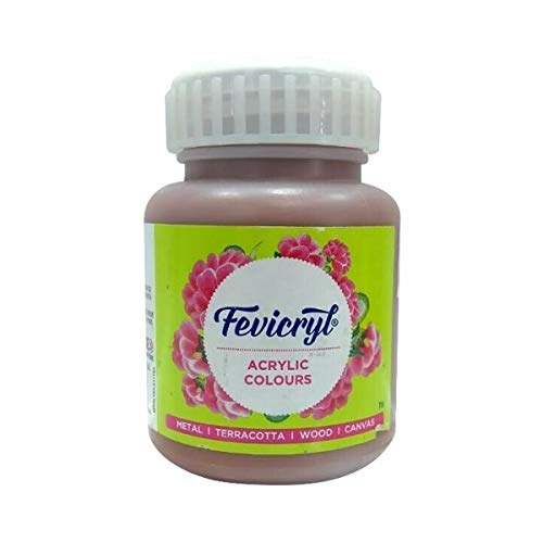 Acrylic & Multi Surface Paint Colour for Art & Craft (100 Ml Btl) Pidilite Fevicryl (BRUNT SINENA)