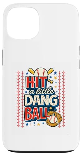 Hit The Dang Ball ���s �싅 ���� �f�C�Y �_�O�A�E�g �W���[�N �X�}�z�P�[�X iPhone 13 �p