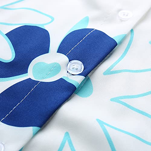 Robe de printemps fluide et légère avec boutons tendances