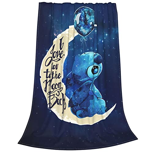 Texpxv Cute Cartoon Throw Blanket For Adults Kid 3D Printed Fuzzy Cozy Microfiber Plush Lightweight Fleece Blanket All Season For Home Couch Bed And Sofa Gifts 60"X80" #TOP1