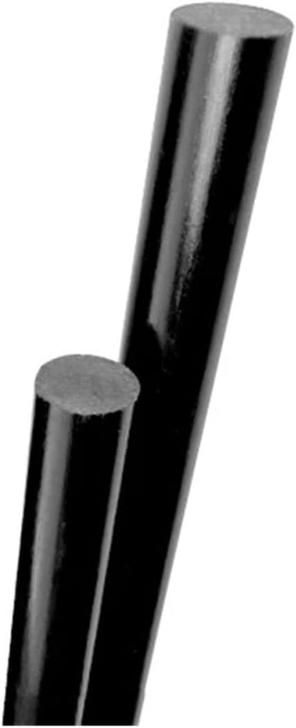 Round Solid Carbon Rod 2Pcs High Strength 500mm Diameter 1.0-14.0mm Bar Carbon Fiber Rod(1.0x500mm)