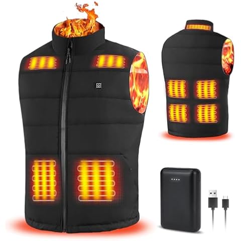 Rrtizan Heated Vest with Power Bank Cover