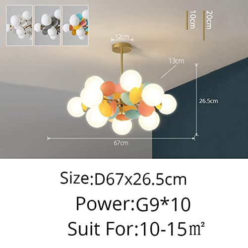 Éclairage de à LED MOCHAMIK pour salon et espaces intérieurs