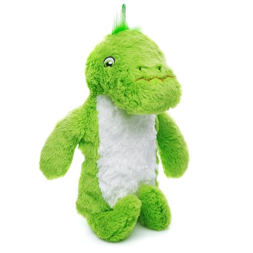 Bouillotte peluche dinosaure durable en caoutchouc doux A2Z