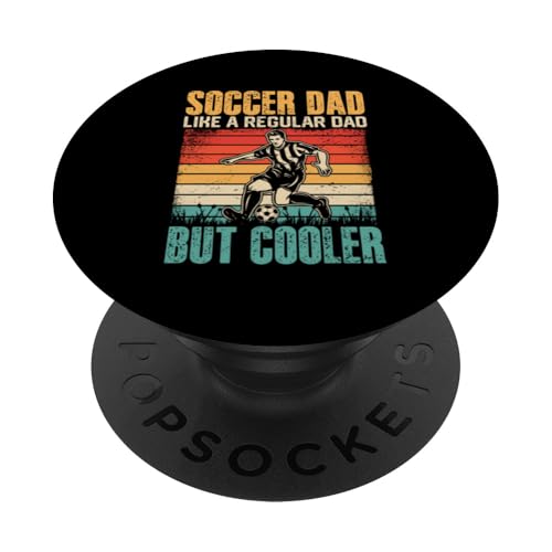 Papá de fútbol como un papá normal pero más fresco PopSockets PopGrip Adhesivo Papá de fútbol como un papá normal pero más fresco PopSockets PopGrip Adhesivo