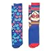 Harry Potter Chibi Luna and Specs All Over 2-pack Adult Crew Socks
